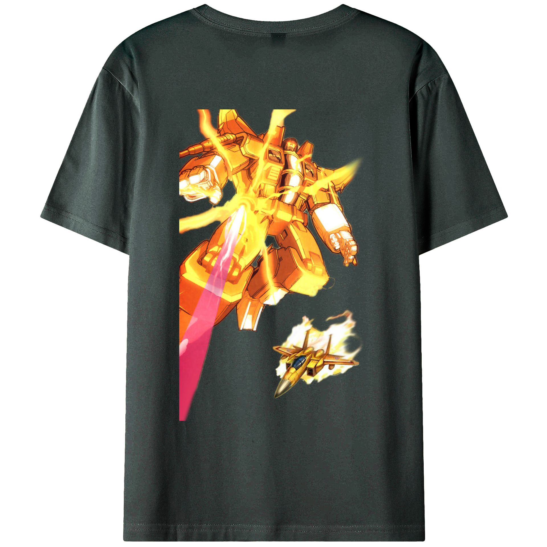 （画像用）  綿100％ メンズ半袖Tシャツ（バックプリント） 通気性
